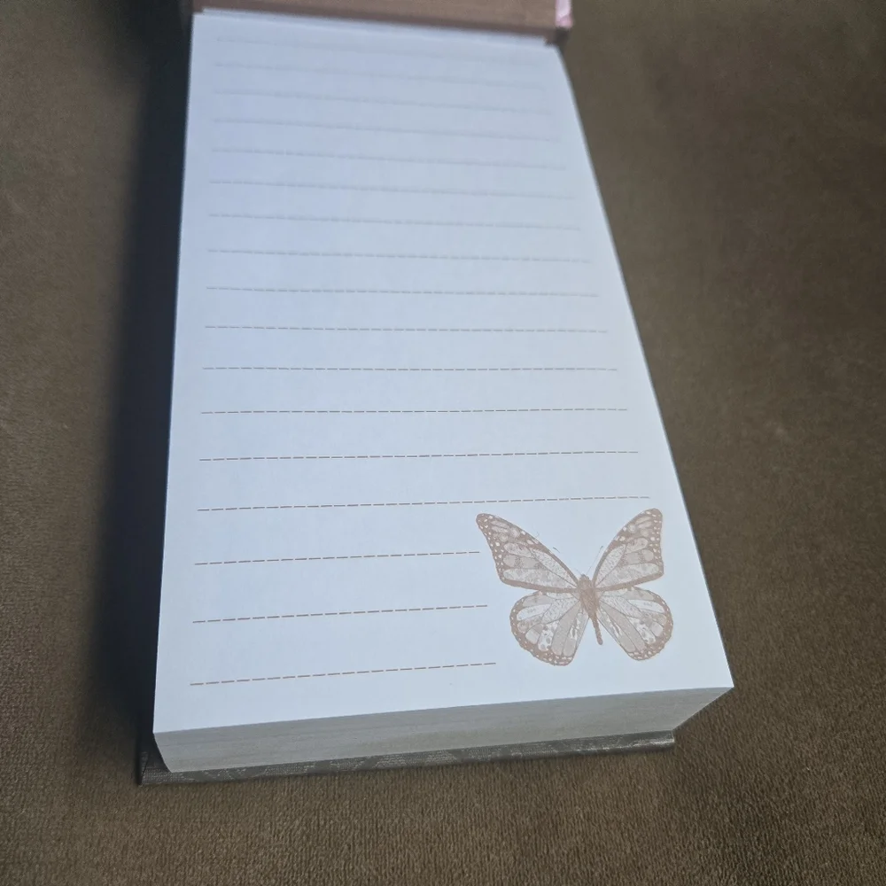 BUTTERFLY Hardcover Notebook/Journal Notepad Stationery